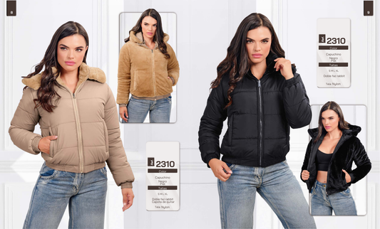 Chaqueta doble faz Ref: Poderosa 2310