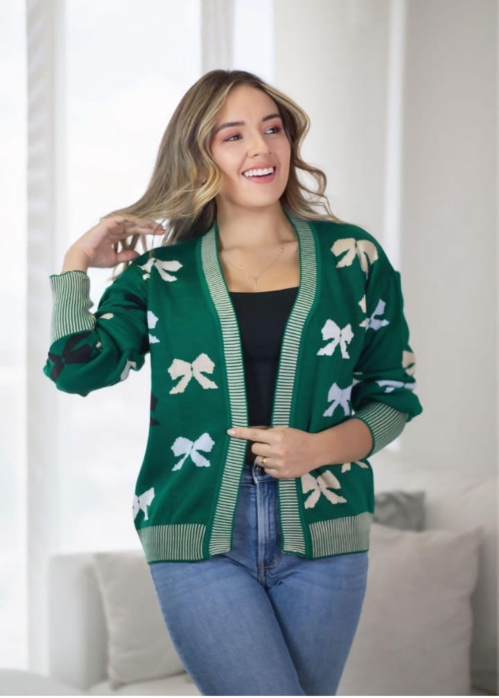 Cardigan Coquette - Moños
