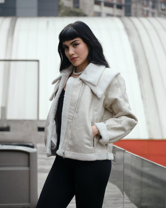 Chamarra ovejera dama