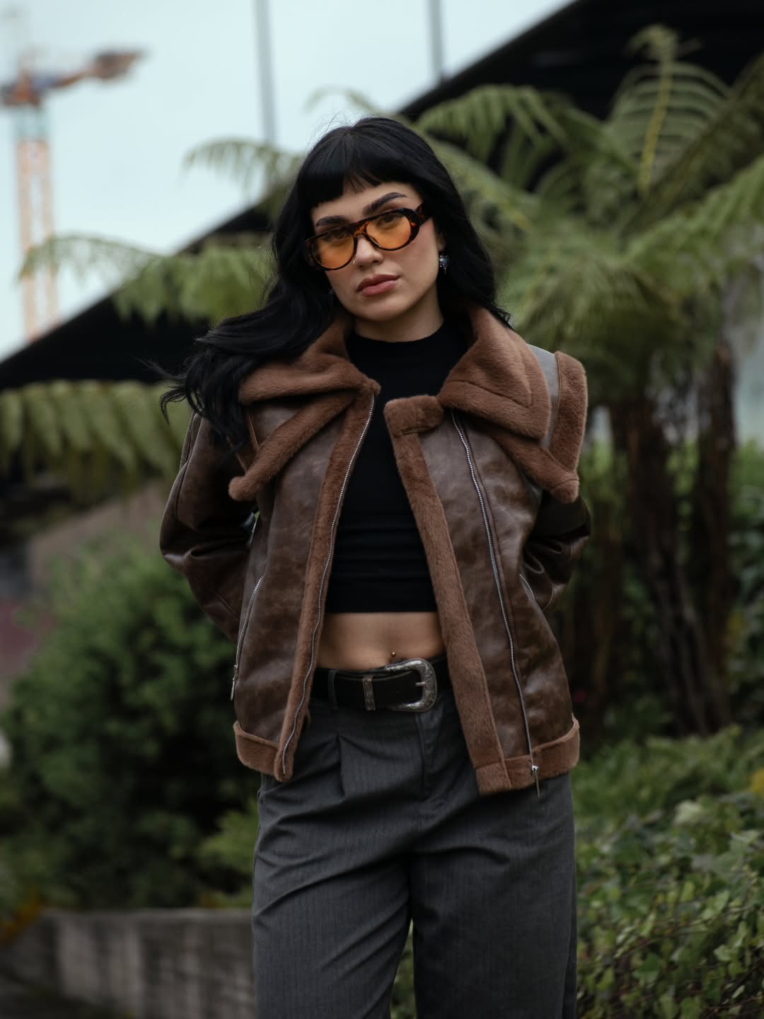 Gray helmet for bikers