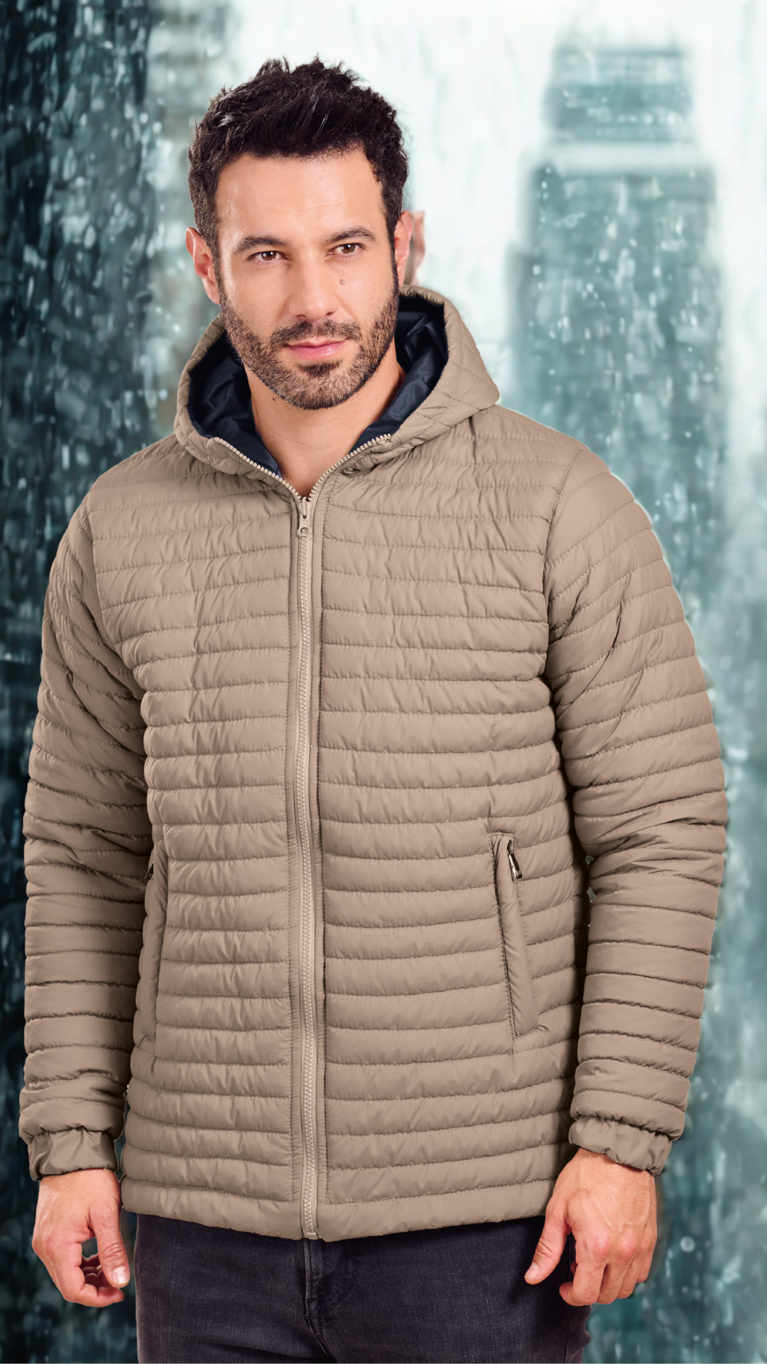 CHAQUETA DOBLE FAZ CABALLERO 2295