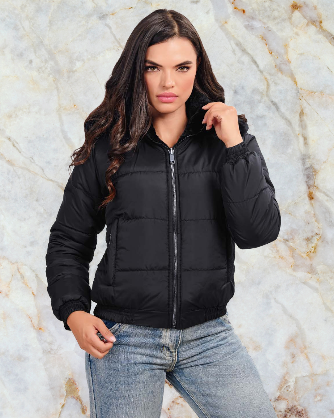 Chaqueta doble faz Ref: Poderosa 2310