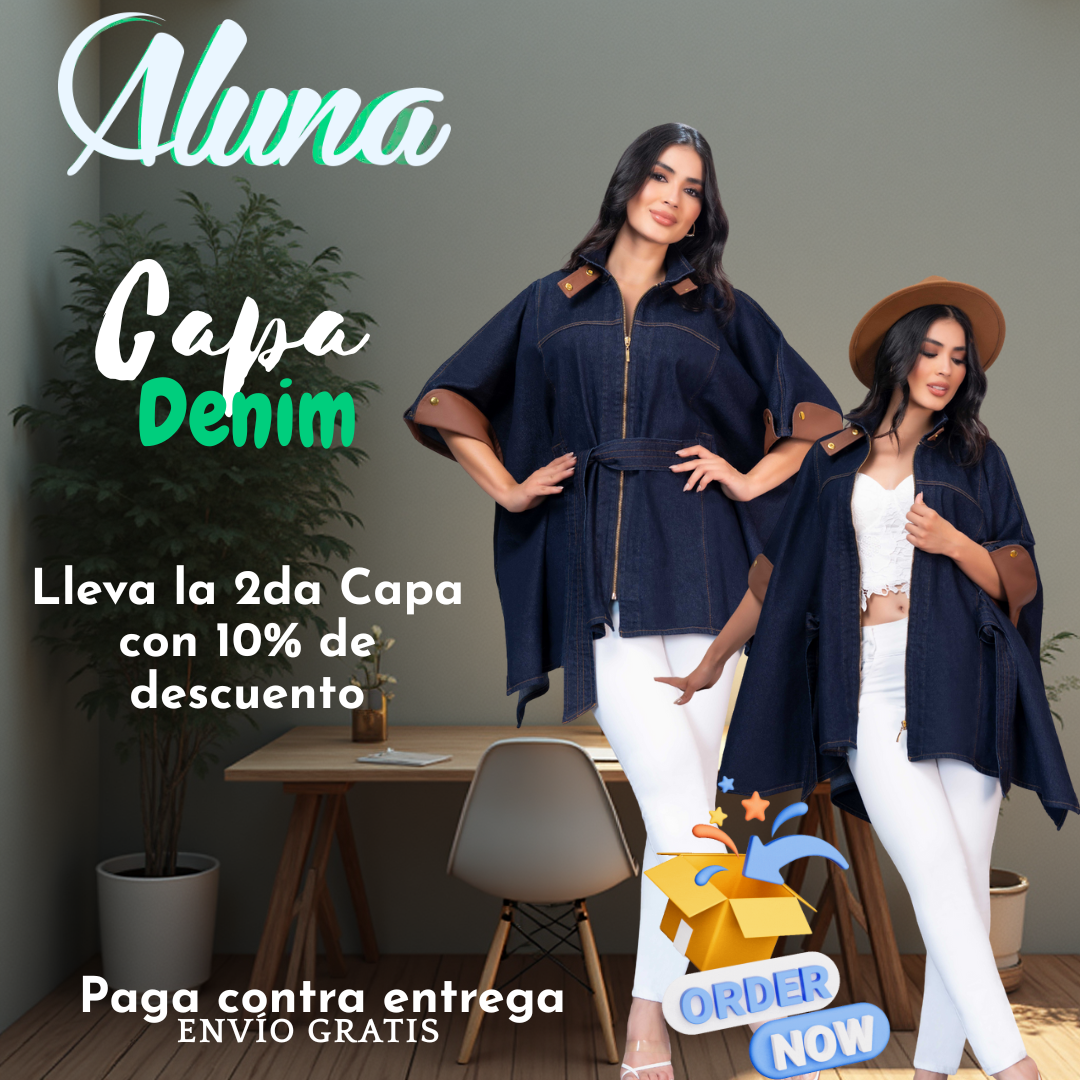 CAPA DAMA DENIM & CUERO SINTÉTICO 5403