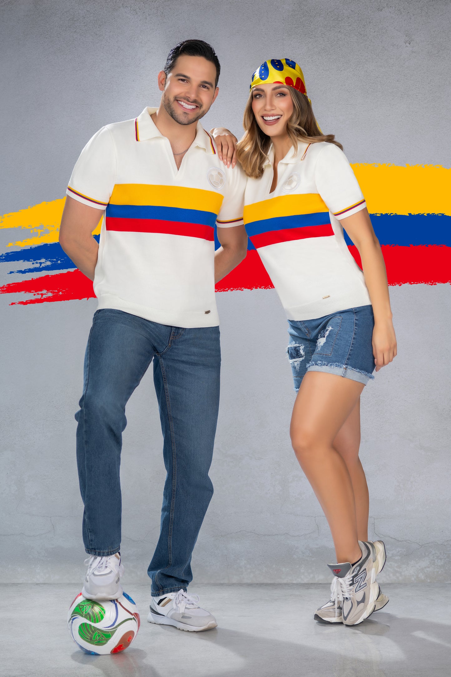 CAMISETA POLO TEJIDA EN HILO