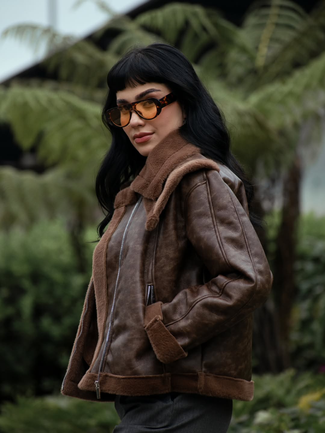 Chamarra ovejera dama