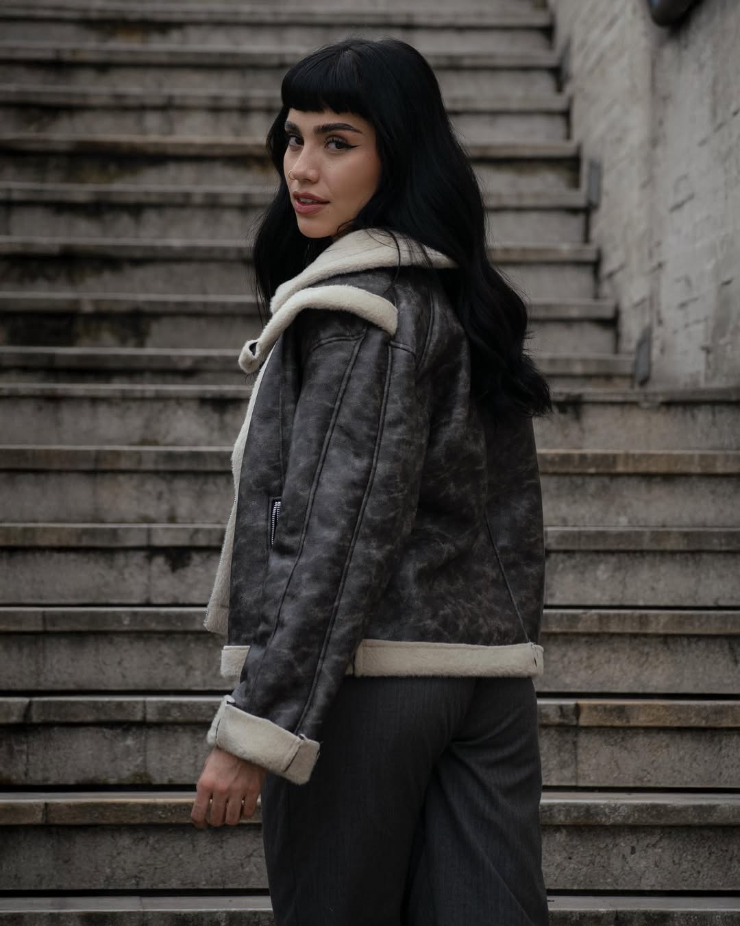 Chamarra ovejera dama