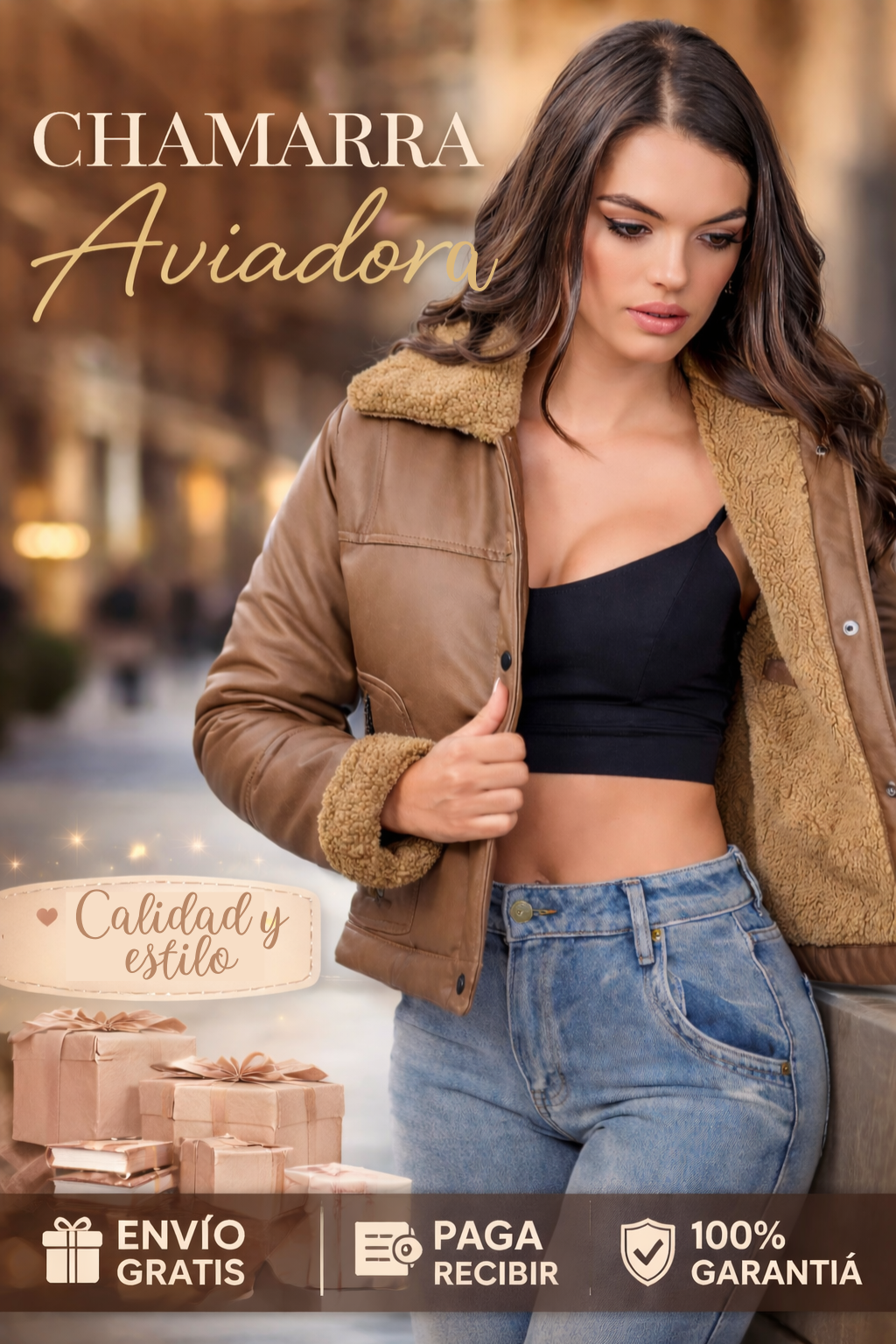 Chamarra Aviadora