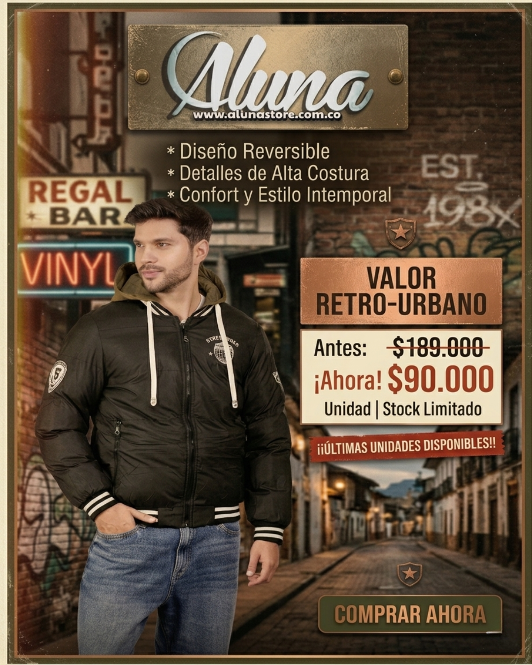 CHAQUETA CABALLERO URBAN