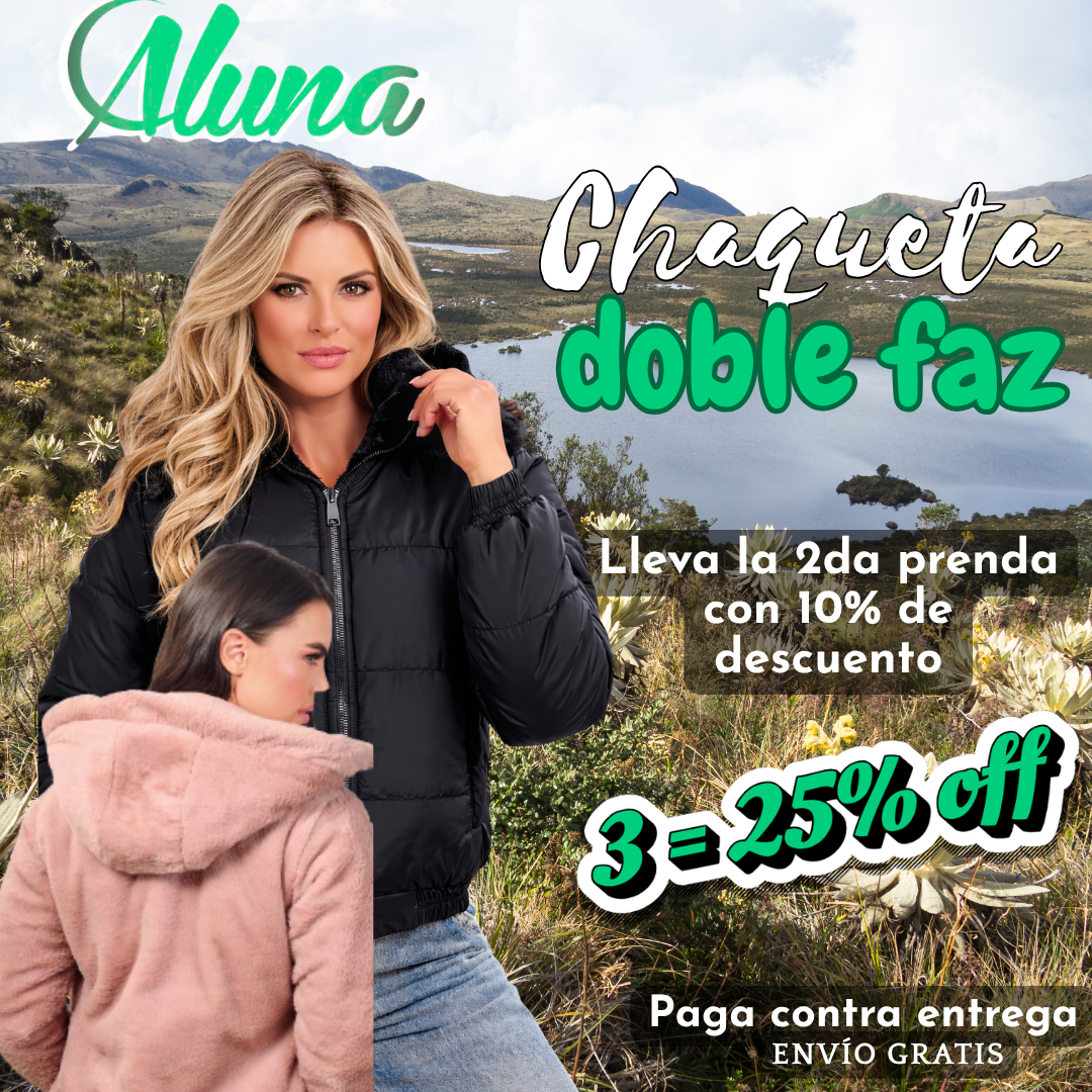 Chaqueta doble faz Poderosa 2310