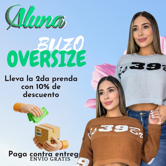 BUZO OVERSIZE DAMA