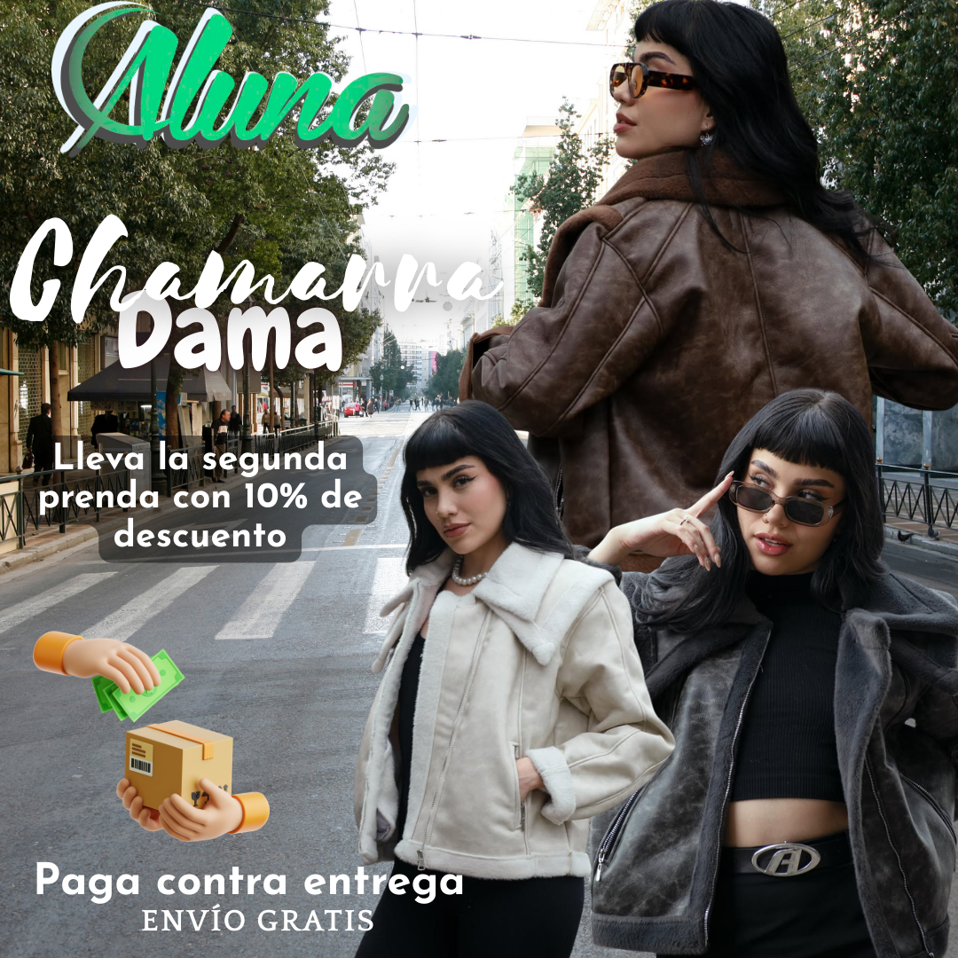 Chamarra ovejera dama