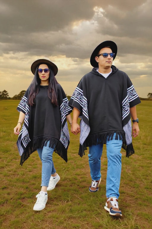 RUANA QUYCA PAREJA 170 DAMA Y CABALLERO